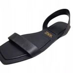 ZARA  Women’s black Sandals NWT Photo 0