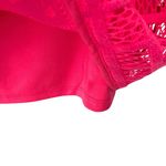 Lilly Pulitzer  Cindi Hot Pink Electric Lace Crop Top size XL Photo 5