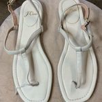 J.Crew  Elegant Cream Sandals  Size-7.5 Photo 0