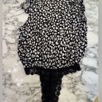 Free People NWOT Cheetah Bare It All bodysuit - hygienic sticker - vneck repair Photo 6