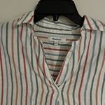 Madewell Women's 100% Cotton Striped Raglan Sleeve Top, Size XS, EUC Photo 2