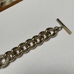 Victoria's Secret Signed Victoria’s Secret Gold Tone Chain Bracelet Rhinestone VS 8 inch Photo 9