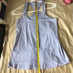 Lululemon Light lavendar racerback tank top size 4 Photo 5