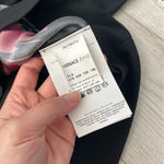 Versace Jeans Top mixed animal print womens Black Red (size 10) designer edgy Photo 1