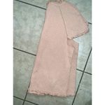 J.O.A. Blush Pink Textured Fringe Short L Nwt boho knit free people cottagecore Photo 6