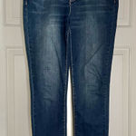 Earl Jean Earl Embroidered Trim Straight Leg Jeans Photo 0