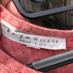 Bryn Walker  linen Red top M Photo 5