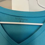 Liz Claiborne  Blue Short Sleeve Shirt Photo 1