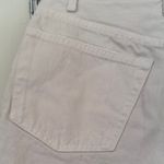RE/DONE  Cream Frayed Jean Shorts 26 Waist Photo 7