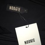 Nookie NWT Women's Size Small Black Lust One Shoulder Midi Dress Photo 4