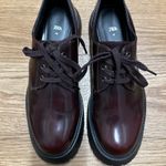 ZARA chunky platform Derby shoes Photo 2