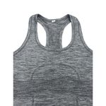 Lululemon Swiftly Tech Racerback Tank Top 2.0 Hip Length Heather Grey Athletic Top Size 6 Photo 4