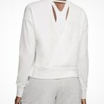 Nike Women's Yoga Wrap Sweatshirt in White Photo 1