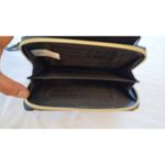 Black w/ White Polk A Dots Wristlet Clutch Purse Snap Closure Credit Card Holder Photo 6