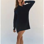 Free People #64 NWT  Alba Sweater Tunic in Navy Blazer Photo 2