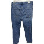 Old Navy OG Straight Distressed Straight Leg Denim Jeans Size 8 Classic Fit Photo 3