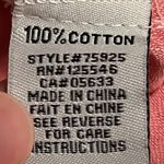 Habitat  clothes to live in pink asymmetric stripe button up blouse lagenlook Photo 8