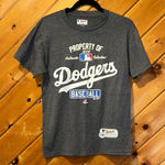 Los Angeles Dodgers MLB Authentic Collection Heather gray unisex tshirt Photo 0