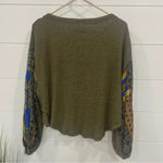 Free People  Blossom Thermal Olive Combo XS Photo 5