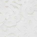 Monique Lhuillier Sheer Lace Slit Gown White 4 NWT Bridal Rehearsal Formal Lace Photo 5