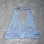 Free People Intimately Galloon Lace Halter Bra in Light Purple Size XS Bralette Photo 2