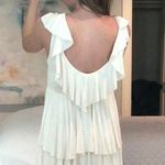 Rachel Pally White Ruffle Dress Photo 2