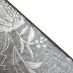 Soft Surroundings  Lacey Embroidered Gray Button-Up Shirt Size Small Photo 9