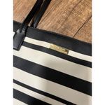 Kate Spade striped leather tote bag Photo 2