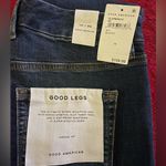 Good American NWT  Good Legs Skinny Blue Distressed Size 10 Photo 6