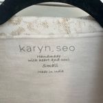 Karyn Seo Women’s Small Embroidered Handmade Open Cardigan Jacket Photo 1