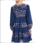 Free People My Love Mini Indigo Dress Size Small Photo 3