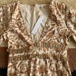 House of Harlow floral dress deep V neckline holiday party wedding birthday NWT Photo 1