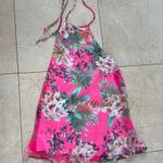 Show Me Your Mumu Floral Top/Mini Dress Sz Small Halter Photo 0