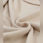 NEW Brown Black and Tan Colorblock Bishop Sleeve Sweater Size L Photo 4