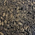 Decree  black and gold stretch mini skirt. Photo 5