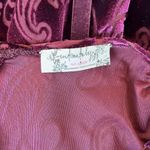Free People Intimately Free "Burnout Babe" velvet dress. Size L Photo 5