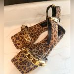 Good American  Ankle Strap Sandals Leopard size 7.5​​ Photo 3