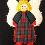 Karen Scott Vintage Holiday Time Angel Turtleneck 18/20 Photo 2