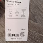 Athleta Tank Crossed Tankini Swim Top Size XS Photo 3