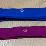 Lululemon Athletica Blue and Purple Headbands Photo 0