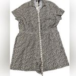 Lane Bryant Belted short sleeve collared safari romper Photo 6