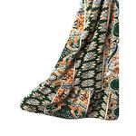 Fashion XL Dress Boho Paisley Slip Mini Spaghetti Strap Summer Festival Coquette Green Photo 7