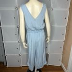 Splendid  Cropped Chambray Jumpsuit Size Medium Photo 8