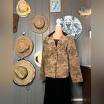 Vintage Courtenay Horse/Home Blazer 24w Brown Photo 2