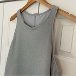 Good American NWT Silver Sparkle Bodysuit Swim Sz 7 / 4X Photo 9