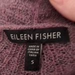Eileen Fisher  Mauve Purple Wool/Alpaca/Silk/Nylon Blend Open Cardigan Sz  Medium Photo 4