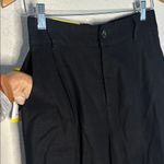 NEW SoundStyle Linen Pants Black Relaxed Comfortable Elasticized Waist Photo 3