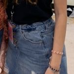 Forever 21 Ripped Denim Skirt Photo 6