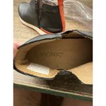 Vionic  Cece Black Leather Slip-On Sneaker Bootie Ankle Boot  Womens Sz 7.5 Wide Photo 8