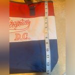 Washington DC tote canvas bag lined with inner pockets. NWOT Photo 5